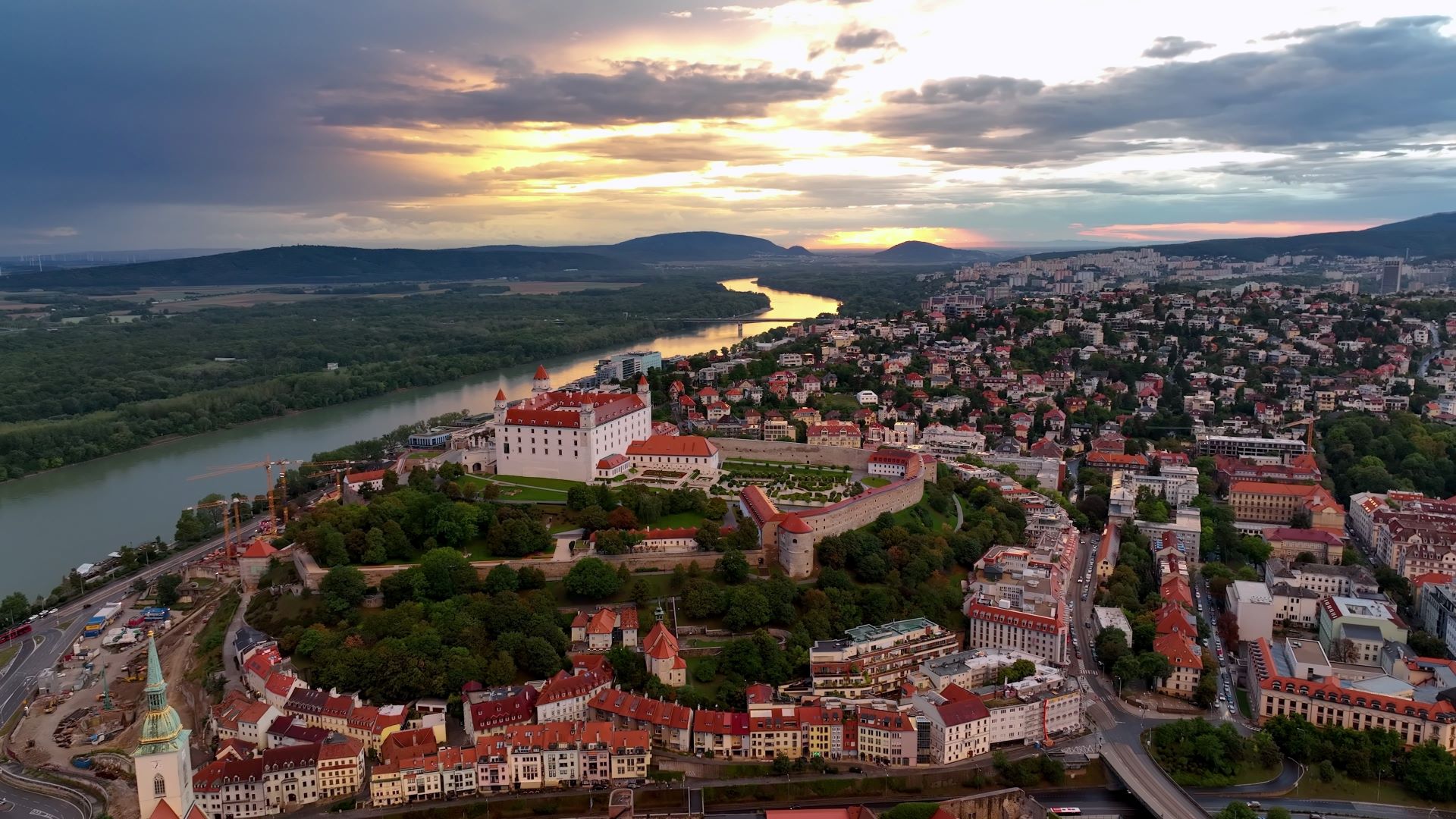 Vy over Bratislava